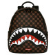 Sprayground Τσάντα πλάτης Sharks In Paris WTF Bubble Brown Check Savage Backpack
